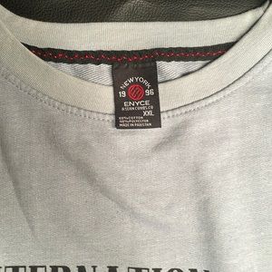 ENYCE baby blue sweatshirt XXL